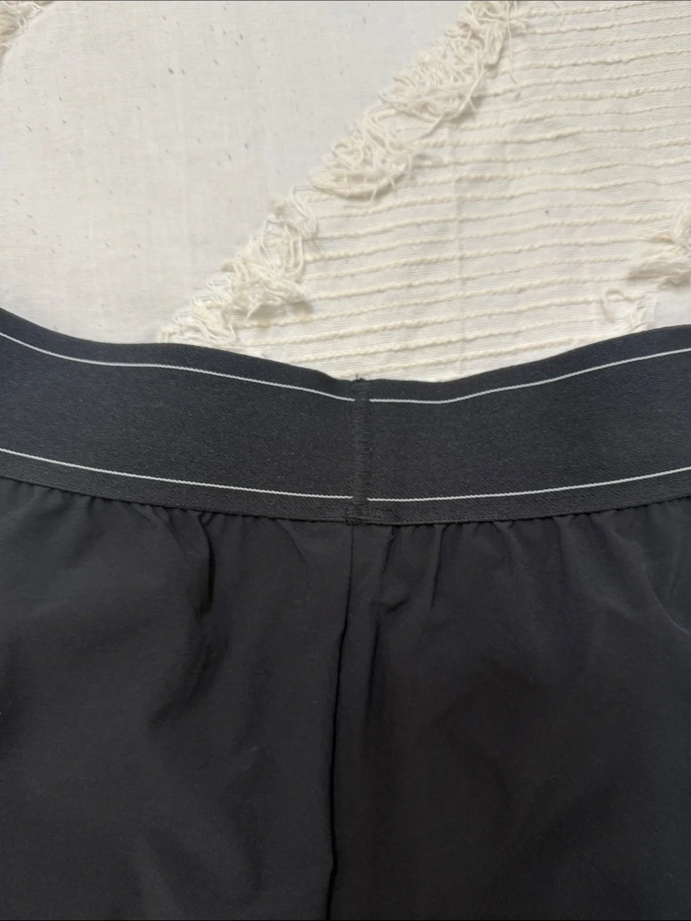 Authentic ALO Yoga Black A-Line Active Skirt with Logo Waistband